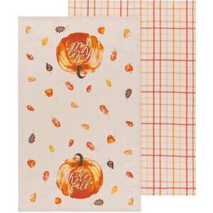 Hello Fall Tea Towel Set (2 pc)